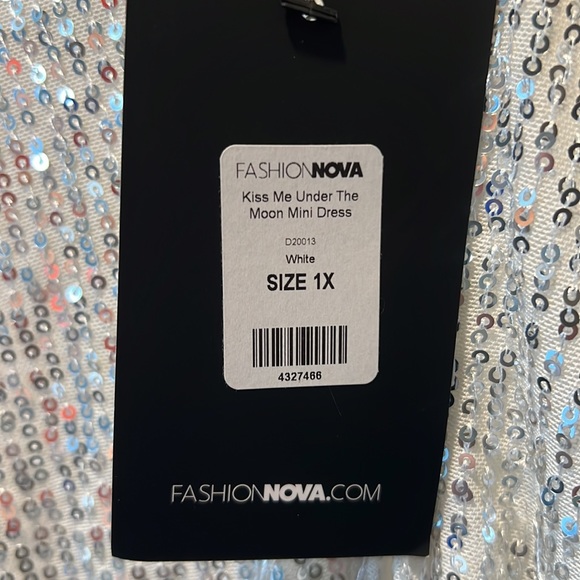 Silver Sequin Dress - Picture 4 of 4